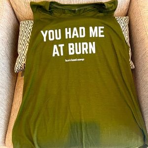 Burn Boot Camp workout tank